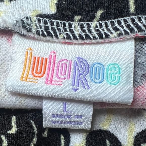 LuLaRoe Pencil Skirt Womens Multicolor Floral Knee Length Colorful Spring - Picture 5 of 9